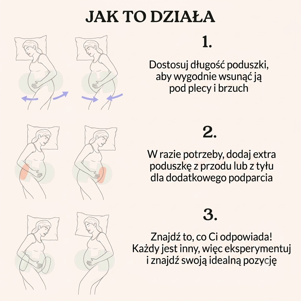 Poduszka Ciążowa BrzuMi