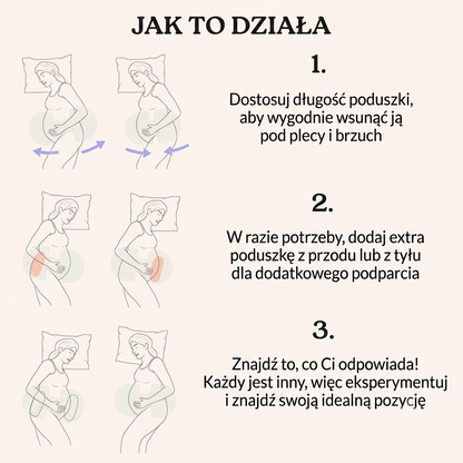 Poduszka Ciążowa BrzuMi