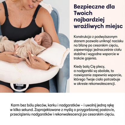 Poduszka do Karmienia BrzuMi | Ergonomiczna, Wygodna