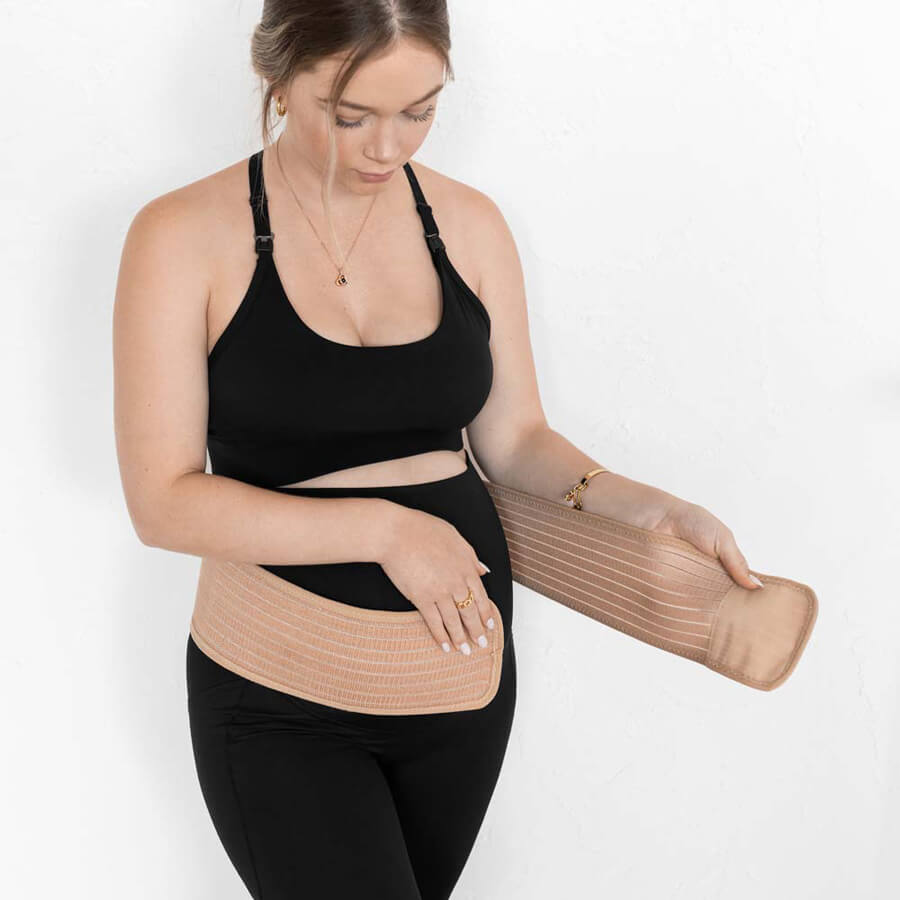 Bub Maternity Belt | Wsparcie dla Brzucha i Bioder, Elastyczny Materiał 4