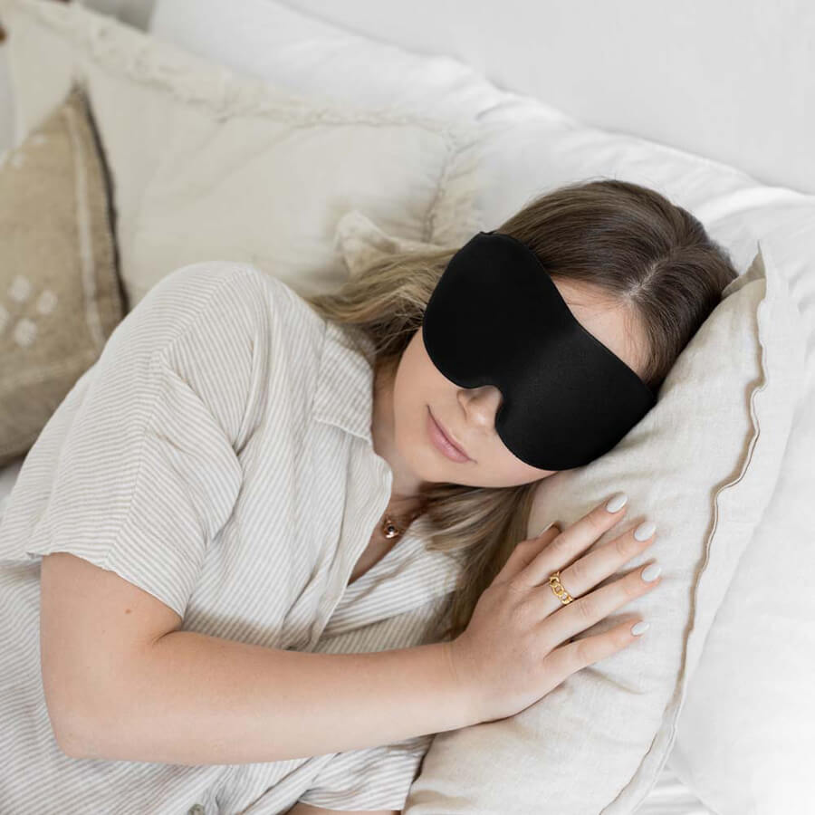 Bub's Sweet Dreams Maska do Spania | 100% Zaciemniająca, Miękka i Oddychająca 0